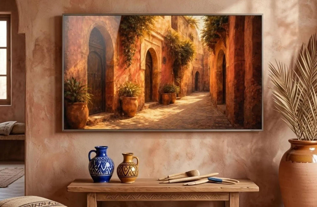 Marrakech Frame TV Art Bundle: Moroccan Souk, Jemaa el Fna, Koutoubia Scenes (Digital Download)