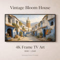 Chefchaouen Minaret Art: Blue City Morocco Architecture for Frame TV (Digital Download)