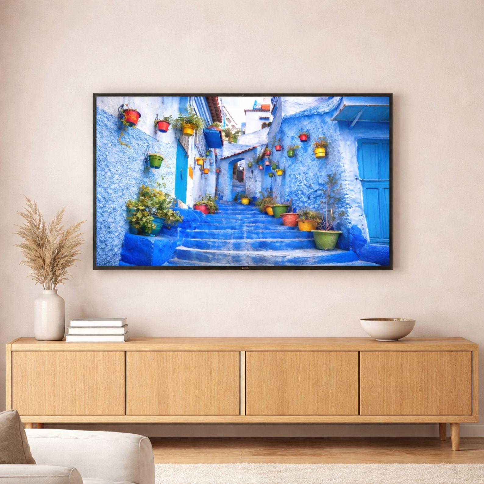 Chefchaouen Blue Streets Art | Moroccan Architecture Travel Print (Digital Download)