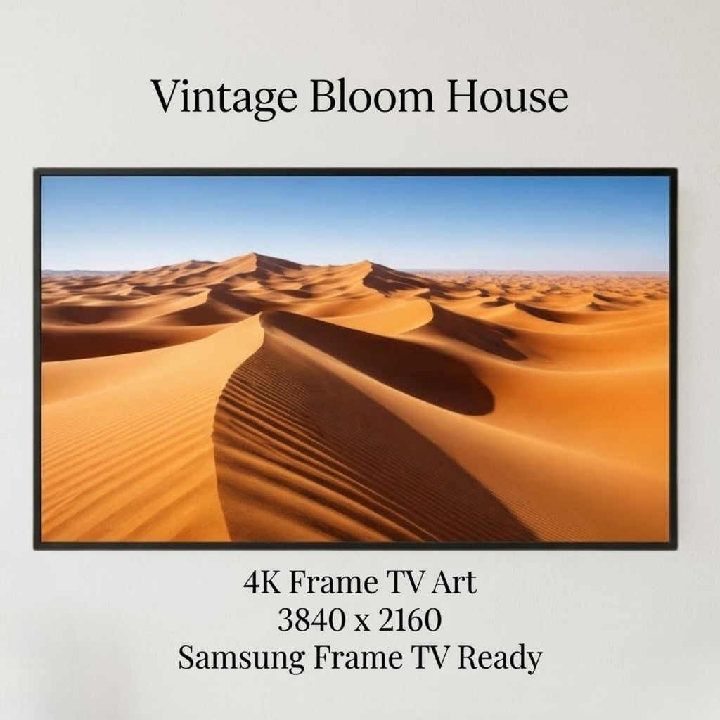 Erg Chebbi Desert Dunes Art | Morocco Landscape (Digital Download)