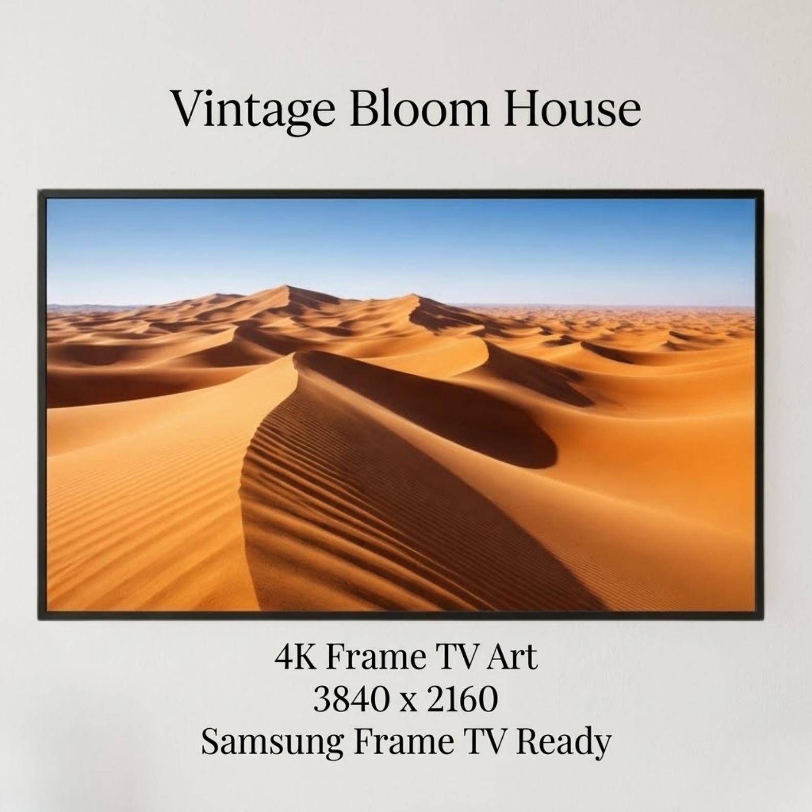 Erg Chebbi Desert Dunes Art | Morocco Landscape (Digital Download)