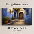 Chefchaouen Blue Alleyway Art | Moroccan Streets Samsung Frame TV (Digital Download)