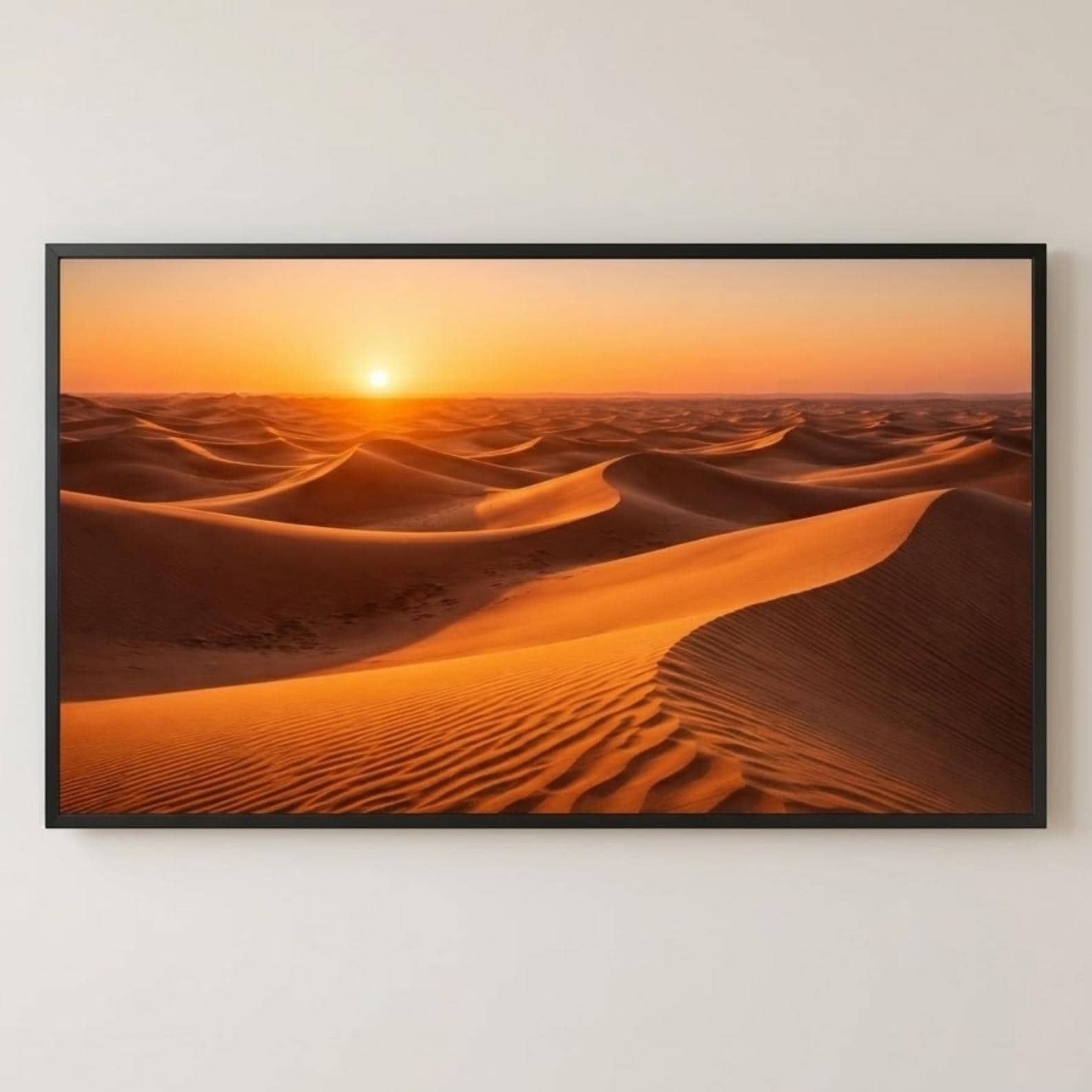 Sahara | Morocco | Digital Download | Frame TV Art | Desert Sunset | Sand Dunes | Morocco Wall Art | 4K Art | Printable Art | Landscape Art