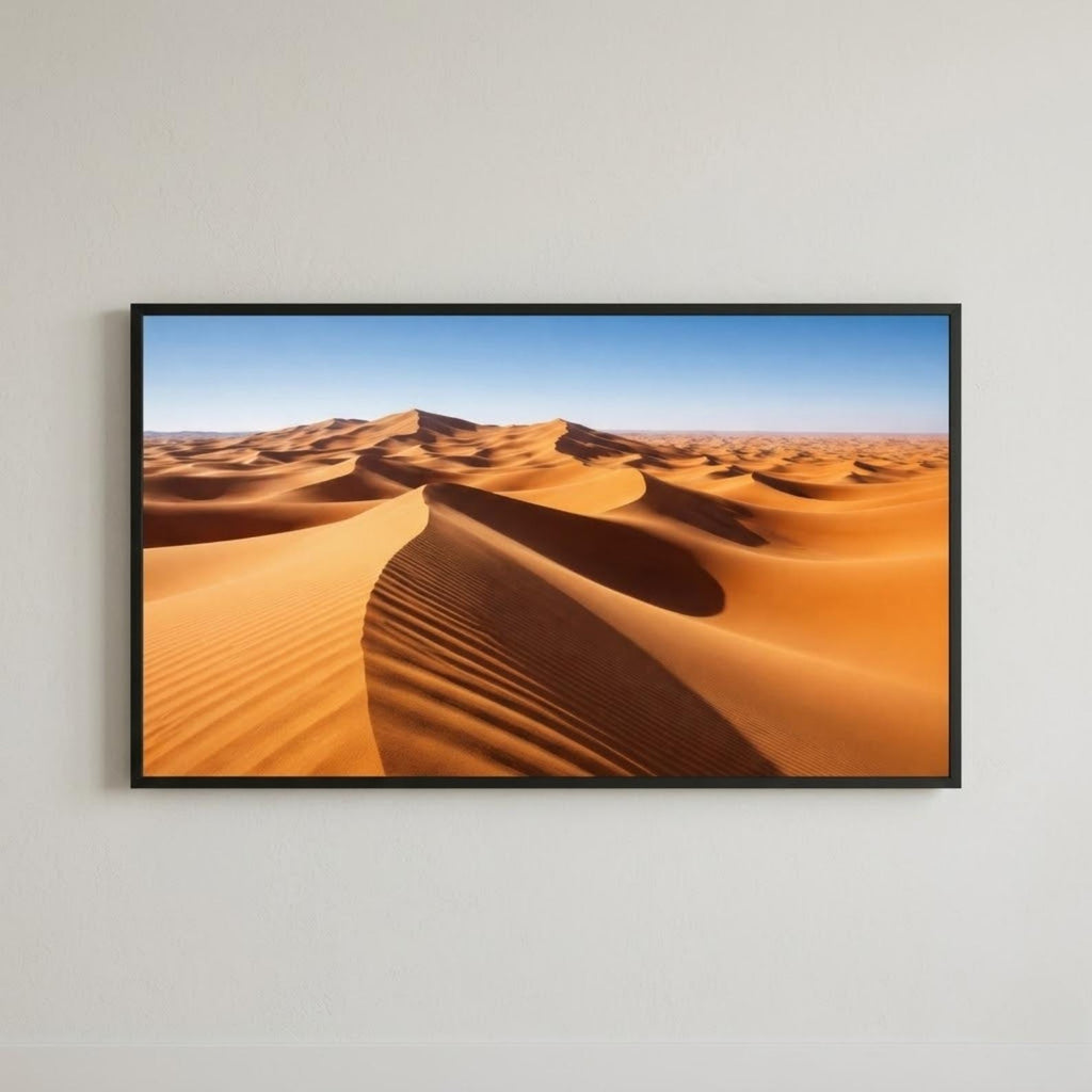 Erg Chebbi Desert Dunes Art | Morocco Landscape (Digital Download)