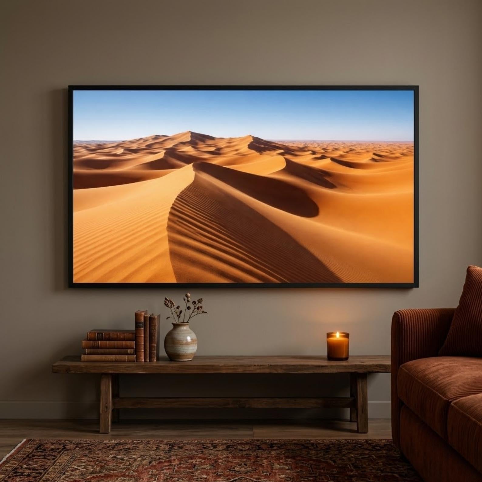 Erg Chebbi Desert Dunes Art | Morocco Landscape (Digital Download)