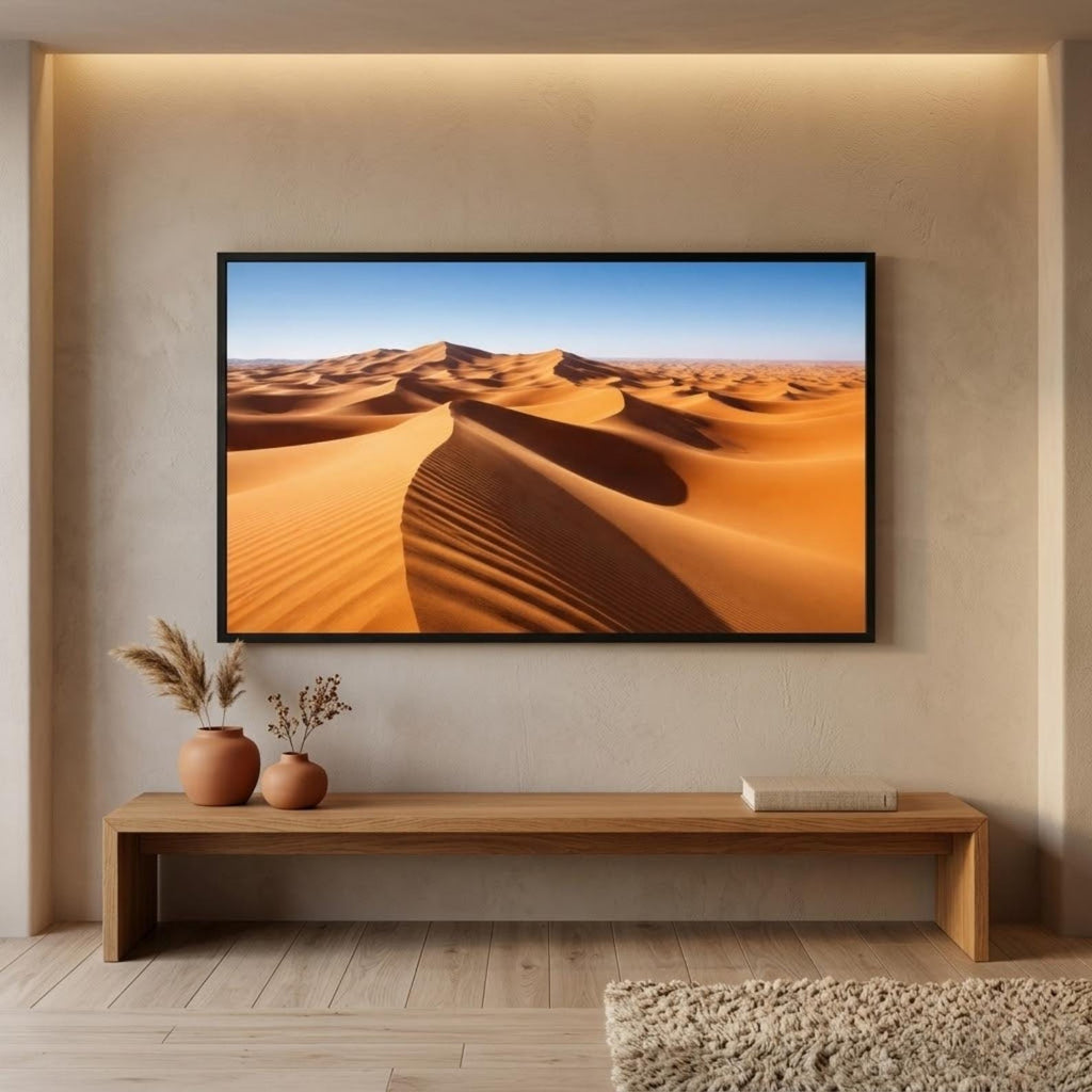 Erg Chebbi Desert Dunes Art | Morocco Landscape (Digital Download)