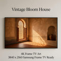 Fes | Morocco | Frame TV Art | Samsung Frame TV | Digital Download | Riad Window | Neutral Wall Art | Architecture