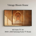 Fes | Morocco | Digital Download | Frame TV Art | Moroccan Arches | Minimal Art | Neutral Wall Art | Architectural Print | 4K Art