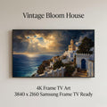 Tangier Coastal Storm Art | Mediterranean Morocco Frame TV (Digital Download)