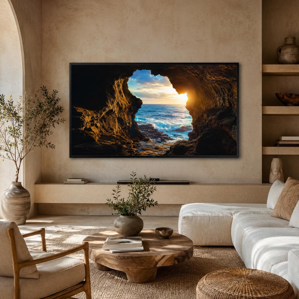 Hercules Cave Art | Morocco Coastal Landscape (Digital Download)