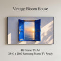 Essaouira | Morocco | Frame TV Art | Samsung Frame TV | Atlantic Window | Coastal Wall Art | Digital Download