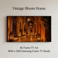 Marrakech Lantern Passage Frame TV Art | Moroccan Archway & Lanterns | Samsung Frame TV Art | Digital Download